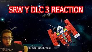 SUPER ROBOT WARS Y DLC 3 TRAILER LIVE REACTION!