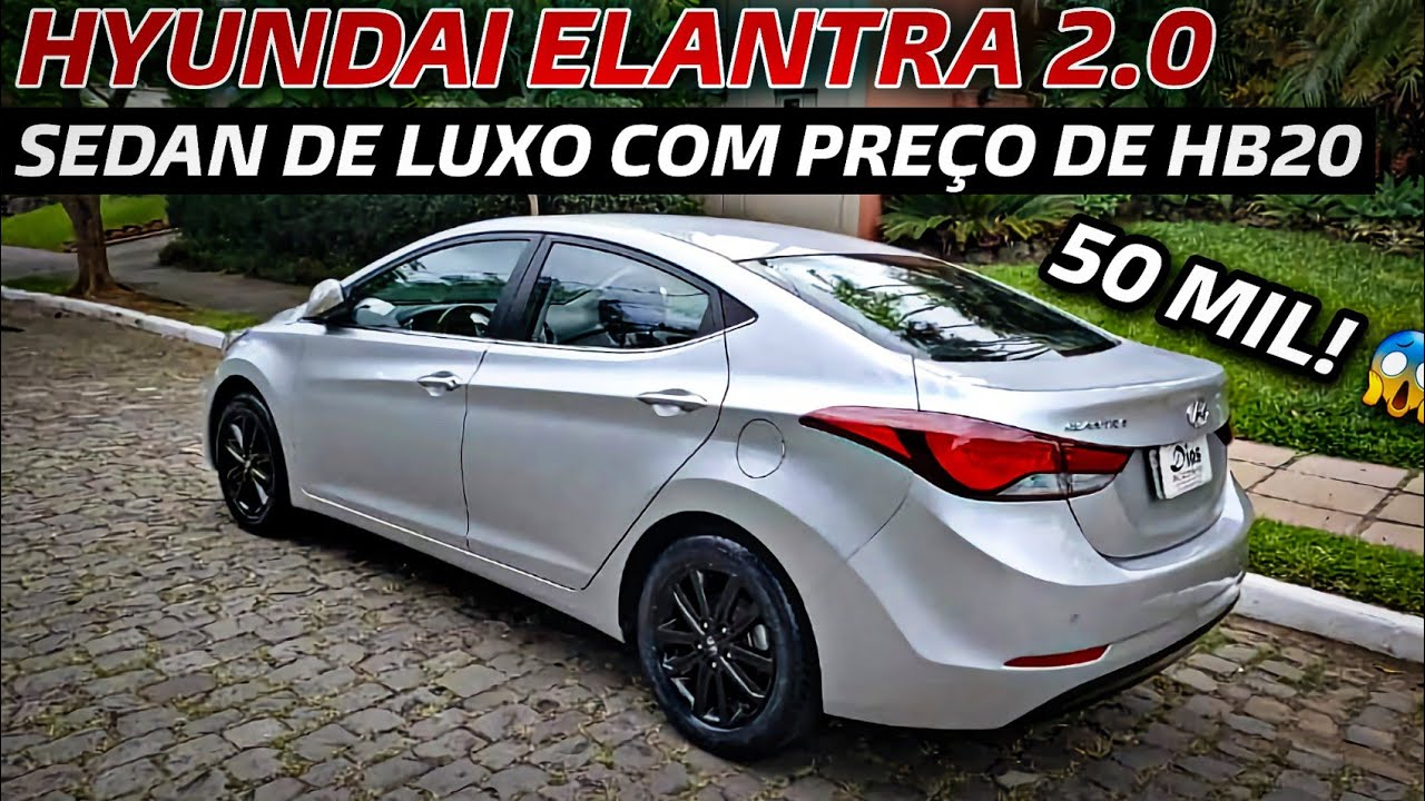 SEDAN DE LUXO BARATO BONITO E BEM EQUIPADO HYUNDAI ELANTRA 2 0 Com sedan-de-luxo-barato-bonito-e-bem-equipado-hyundai-elantra-2-0-com