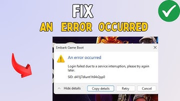 How to Fix An error occurred in ARC Raiders | Fix Launch Error