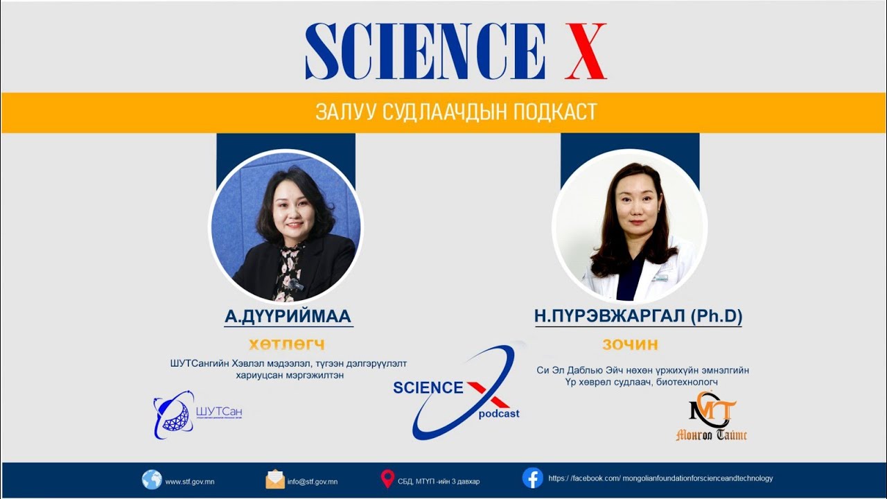 #Science X №20 Үргүйдэл болон өндгөвчний нөөц гэж юу вэ?