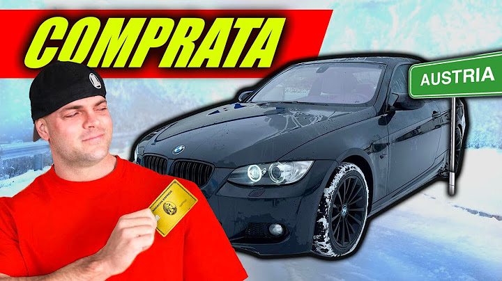 COMPRIAMO UNA BMW 335i IN AUSTRIA - senza successo