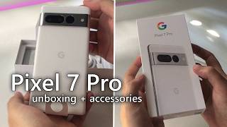 buying Pixel 7 Pro in 2026 | unboxing + accessories