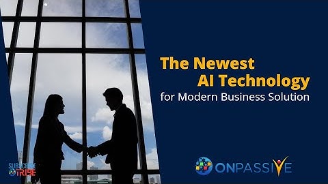 ONPASSIVE 🔶 Upscale Your Business with The Newest AI Technology 🔶 Modern Business Solution