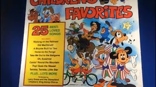 Record: Disney’s Children’s Favorites Volume I
