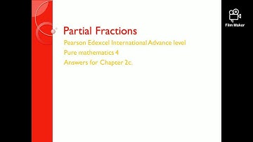 Pearson Edexcel IAL P4 chapter 2C Q&A