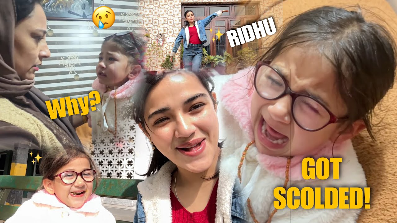 Ridhu ko padi mumma se maar😭😭