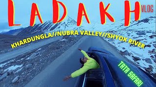 Ladakh Trip 2022[EP-10] Nubra Valley, Shyok River, Sand Dunes ,temperature Range 7°C to 12°C