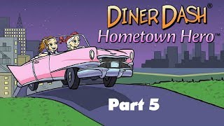 Diner Dash: Hometown Hero - Gameplay Part 5 (Level 1 to 3) Diner at Homerun Park