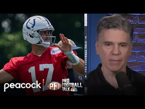 Starting Daniel Jones is a sign that Colts aren’t dysfunctional | Pro Football Talk | NFL on NBC