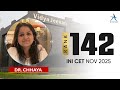 AIR 142 Dr. Chhaya | INI-CET November 2025 Achiever’s Journey at Vidya Jeevan