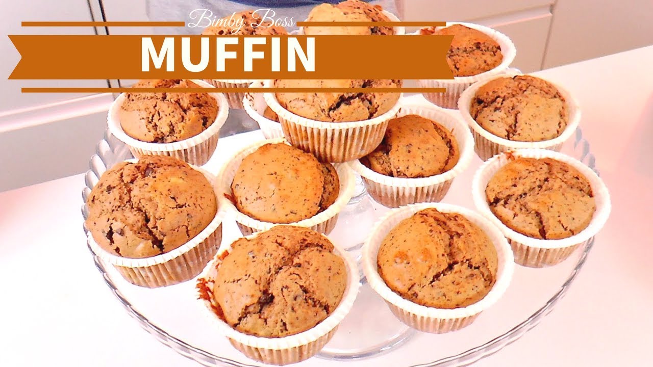 Muffin con gocce di cioccolato | Bimby TM6 - TM5 -TM31 | Thermomix