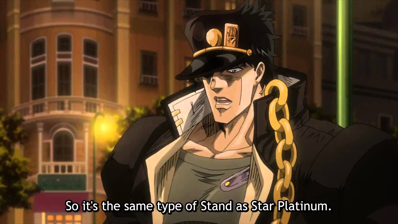DIO's standing on roof pose in manga, anime, games and OVA :  r/StardustCrusaders