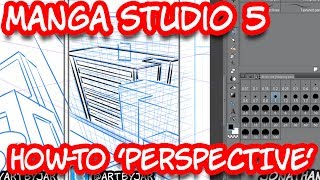How to 'Perspective' Manga Studio 5EX - Scribbles with Jonathan