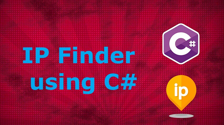 IP Finder : Find your public IP Address using C#