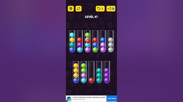 Ball Sort Puzzle 2021 Level - 47 | Love Game Player