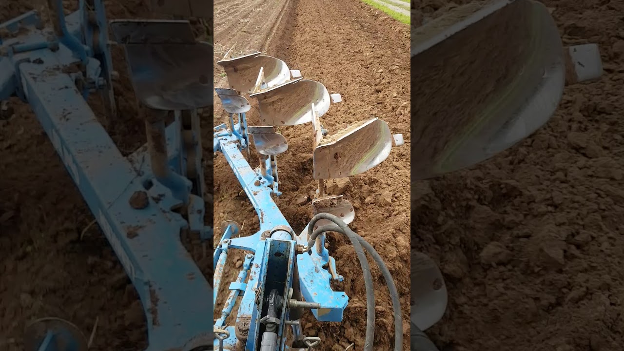 Kubota M4062 3 Schar Pflug(1)