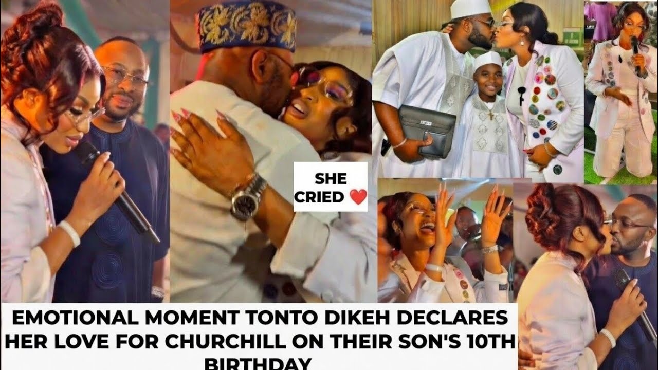Тонто Дике выражает признательность и признается в любви своему бывшему мужу Черчиллю в день рожд...