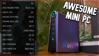 ACEMAGIC S3A | Finally A Mini PC That Can (kinda) Game? | AMD Ryzen 7 H 255 w/ Radeon 780M Graphics