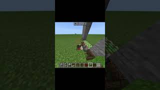Minecraft creeper redstone door build hack#minecraft #minecrafttips #toutorial #redstone #buildhack