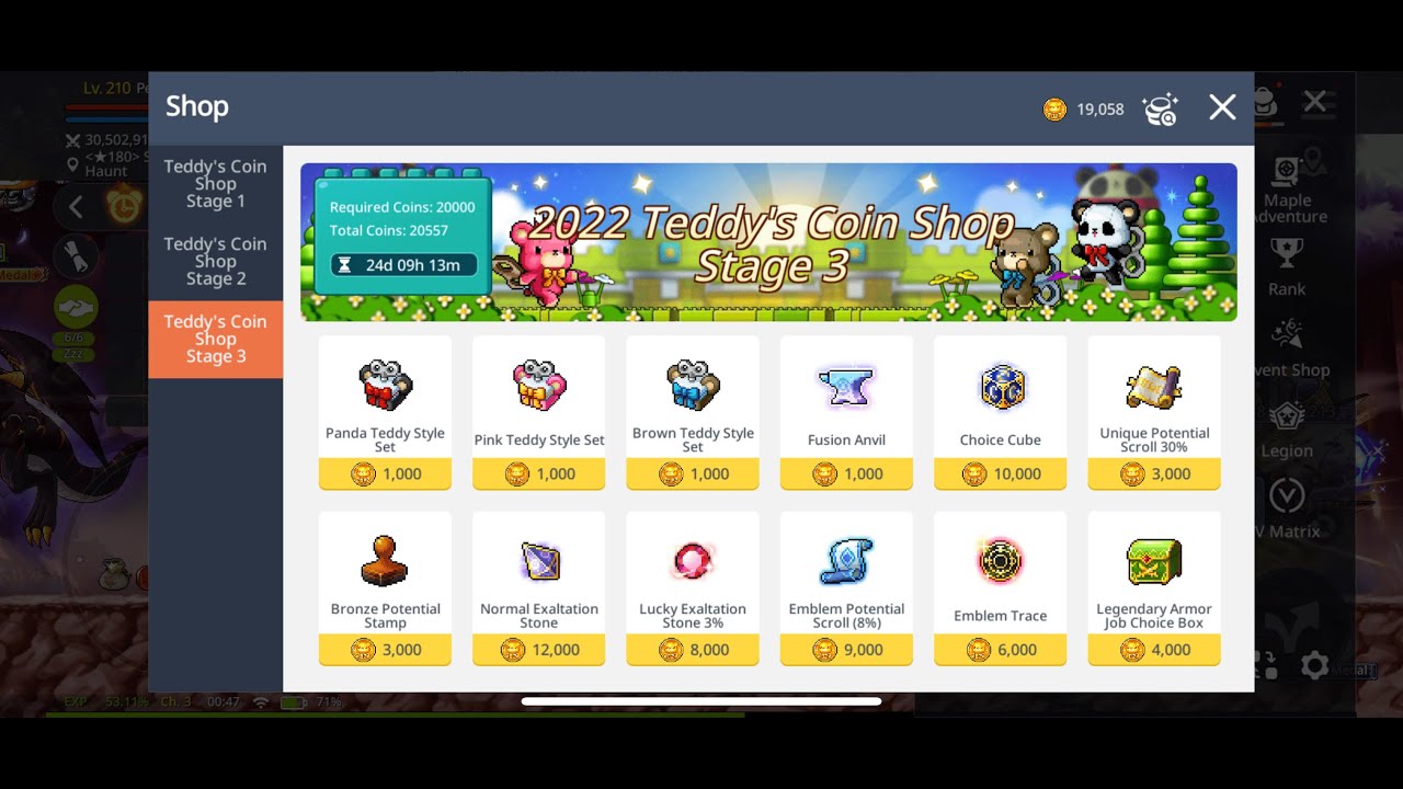 Maplestory M 8 Emblem Scroll / Exalt / Accessory Enhancement! YouTube