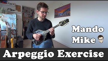 Arpeggio Exercise for the Whole Fretboard - Mandolin Lesson (Advanced)