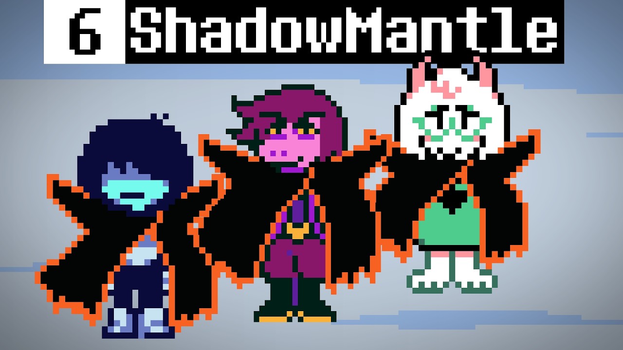 What if You Equip SIX Shadow Mantles vs the Roaring Knight? [ Deltarune chapter 3 ]
