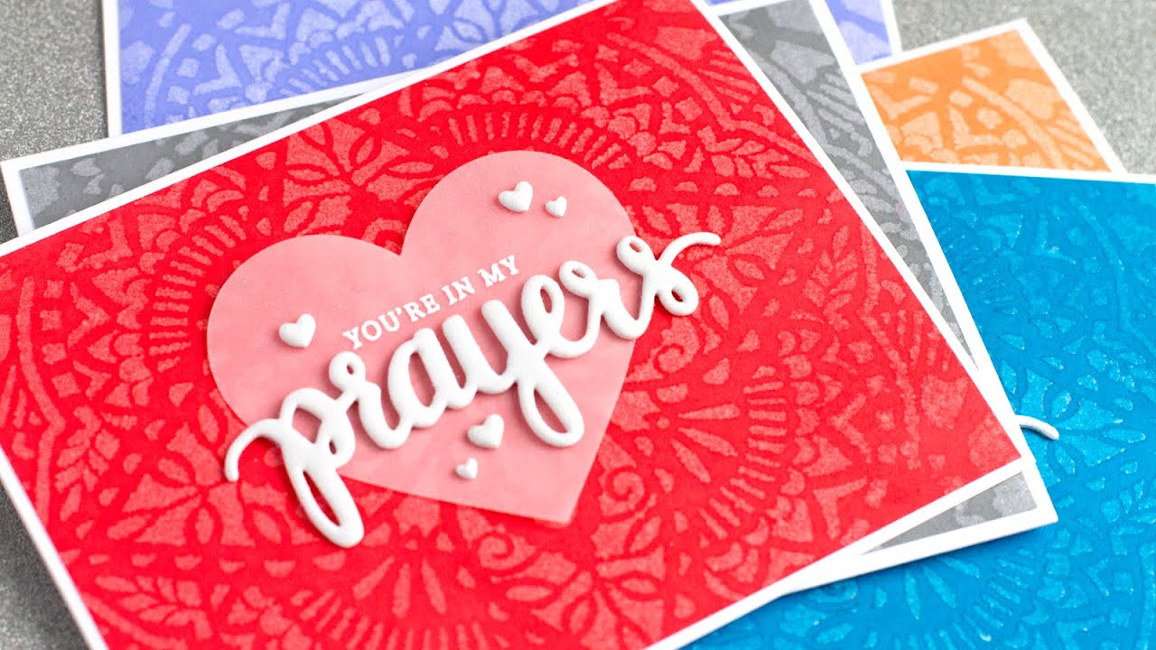 Easy Distress Ink Backgrounds