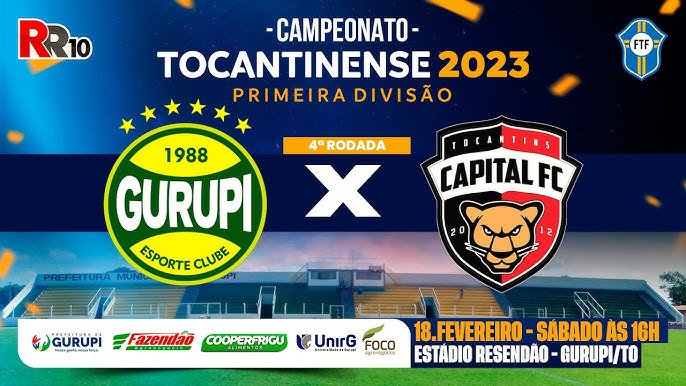 Capital x Bela Vista: jogo de ida das semifinais será neste sábado (18), campeonato tocantinense