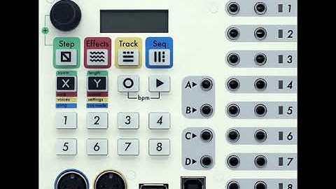A Dreary Madness (modular synth | Squarp Hermod | Mutable Instruments Rings)