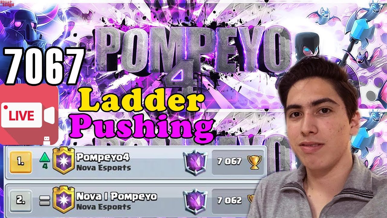 Pompeyo4  7077 Ladder Push | Best Miner Balloon Player EVER !!!