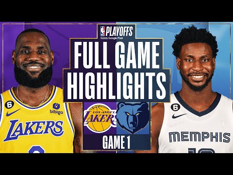 #7 LAKERS at #2 GRIZZLIES | FULL GAME 1 HIGHLIGHTS | April 16, 2023