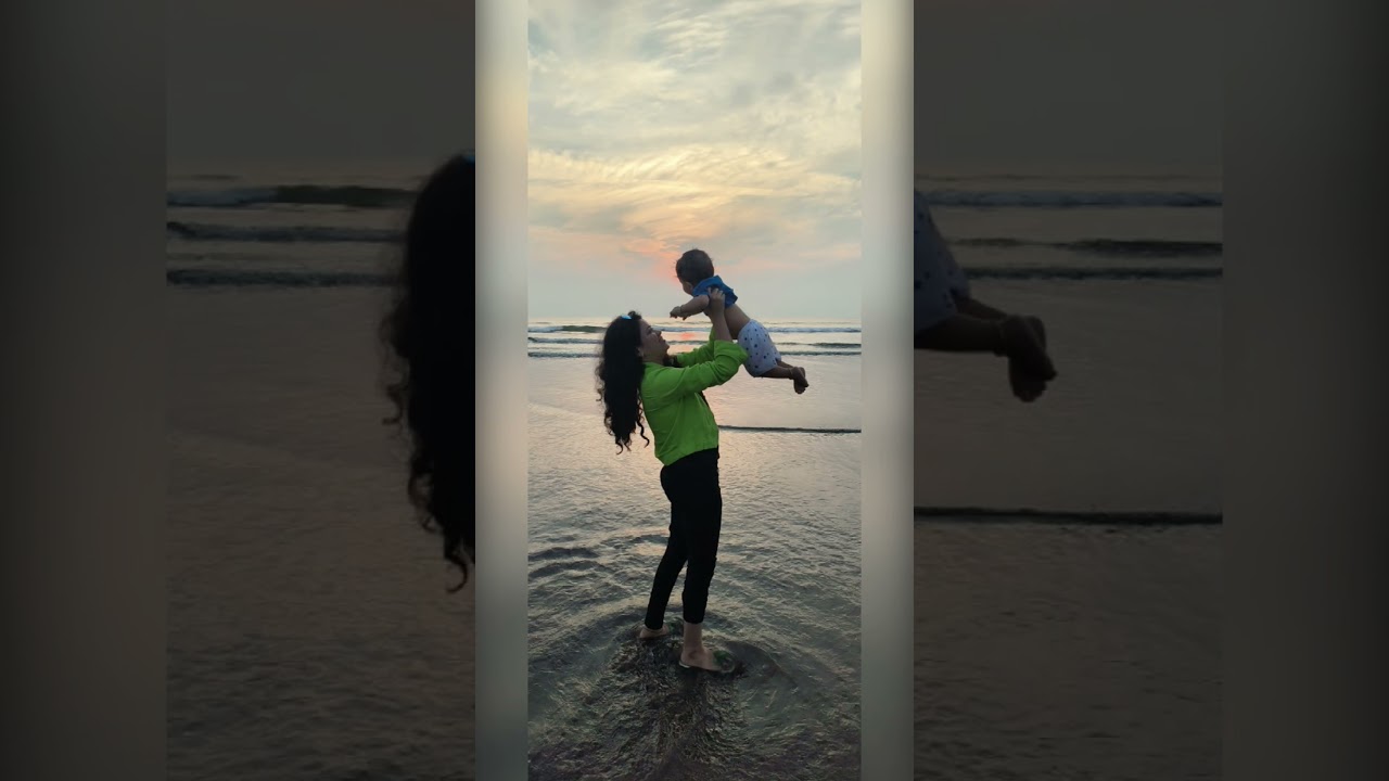 Beach Photoshoot ideas with Baby | Baby beach photoshoot ideas | Baby on Beach 