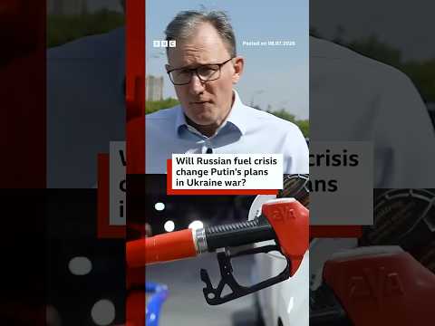 Will Russian fuel crisis change Putin's plans in Ukraine war? #BBCNews