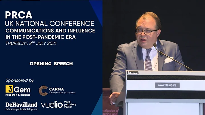 PRCA UK National Conference: Director General Fran...