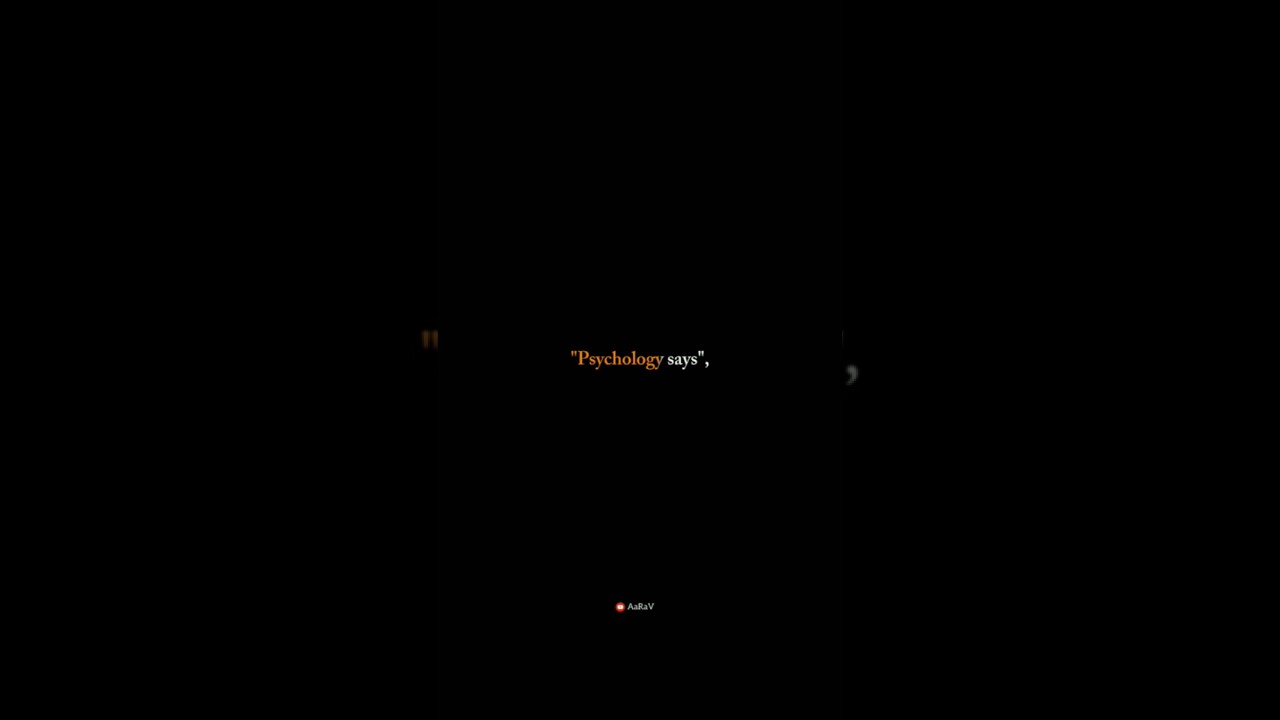 Never express too much love..! 