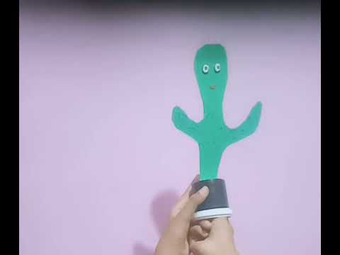 homemade dancing cactus