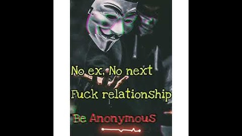 ANONYMOUS 🎭🎭🎭🎭 STATUS