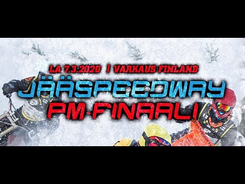 Jääspeedway Pohjoismaiden Mestaruus Finaali 7.3.2020 - LIVE