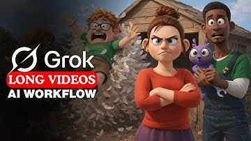I Turned a Story Idea Into a Full AI Animation Using FREE Grok AI