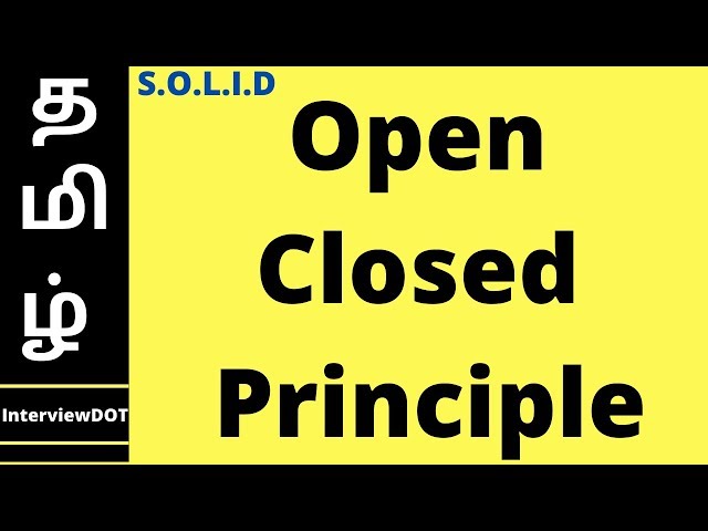 Open-Closed Principle – SOLID Architecture Concept Explained