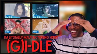 (G)I-DLE | 'LATATA', 'Oh my God', 'TOMBOY', 'Nxde' REACTION | I'm literally malfunctioning here!!