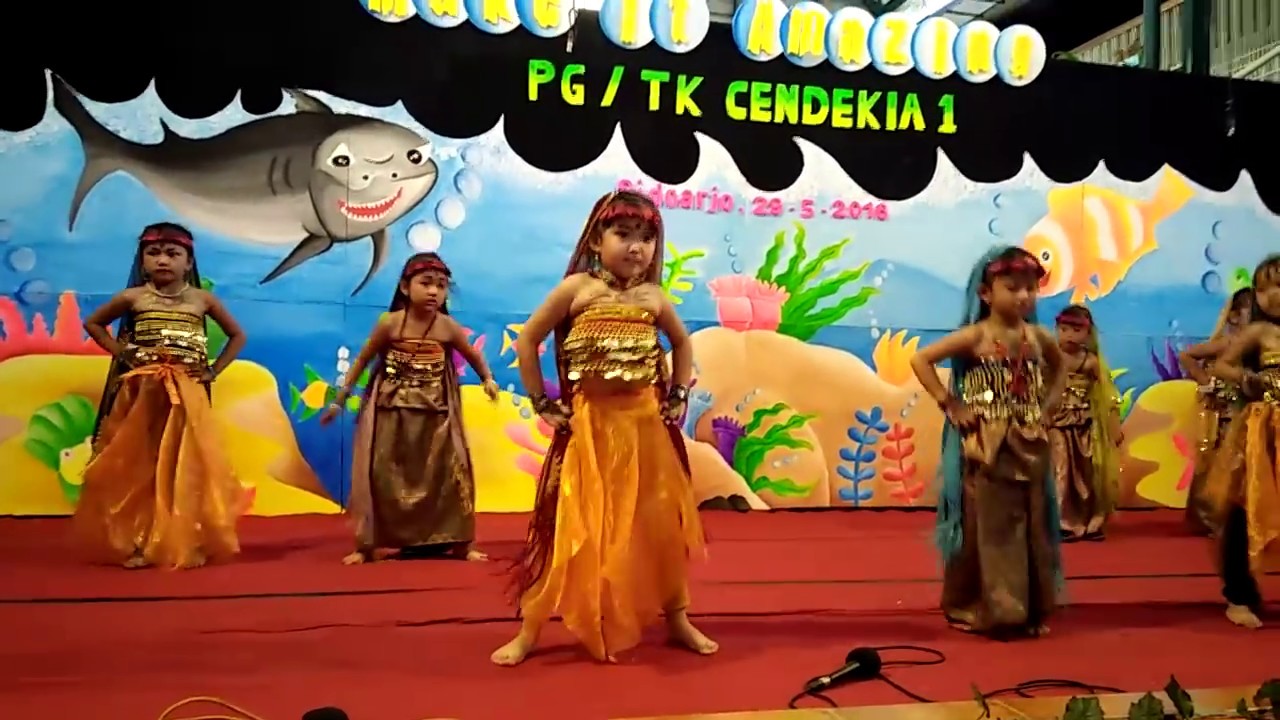  tari  india anak  anak  TK  cendekia YouTube