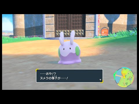 SVのポケモン　ヌメラ レベル40で進化