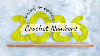Crochet Numbers 2026 Tutorial | Easy Crochet Digits #crochet #youtube