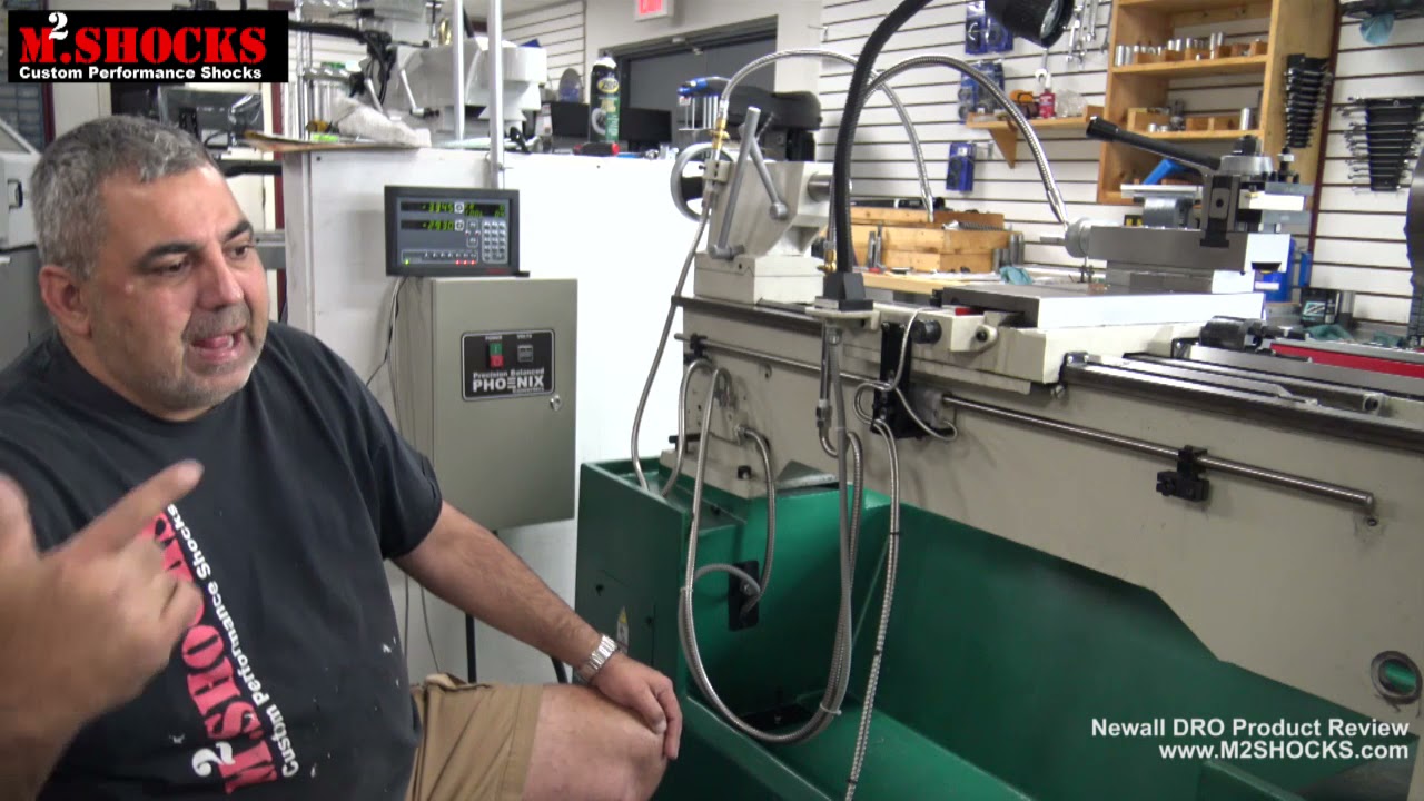 Newall LATHE DRO Installation and review