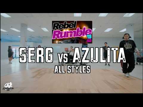 SERG vs AZULITA | All Styles | Rebel Rumble Jam 3 | #SXSTV