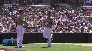 LAD@SD: Quentin drives in Denorfia on a groundout