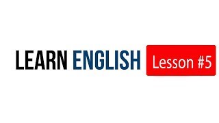 English in Qaraqalpaq LESSON №5