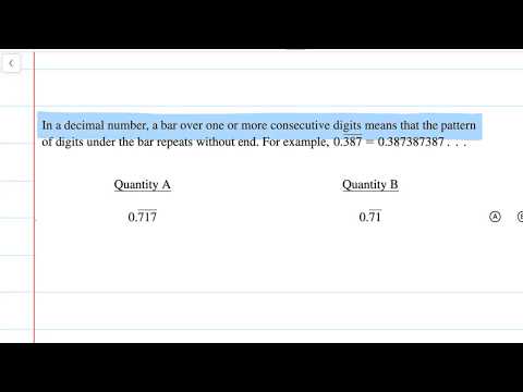 How to Solve GRE Quantitative Comparison Problems: Example 2 | Mathematics by Queen Beauté