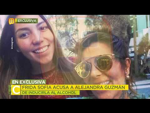 Frida Sofía ACUSA a su mamá de haberla inducido al alcohol